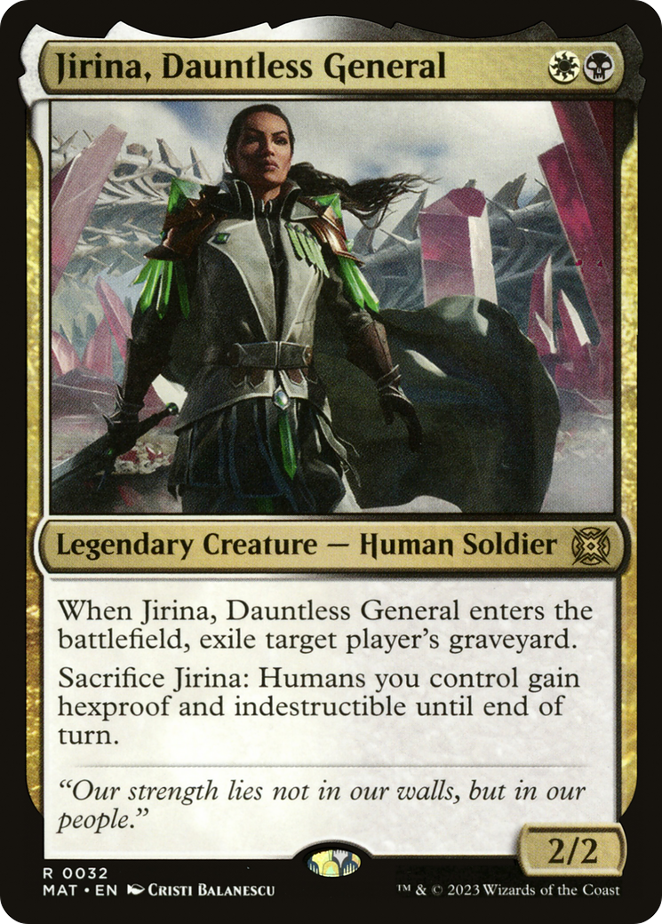 Jirina, Dauntless General [March of the Machine: The Aftermath] | Gear Gaming Bentonville