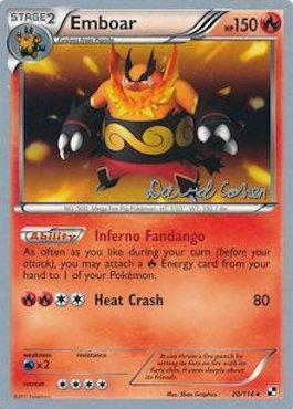 Emboar (20/114) (Twinboar - David Cohen) [World Championships 2011] | Gear Gaming Bentonville