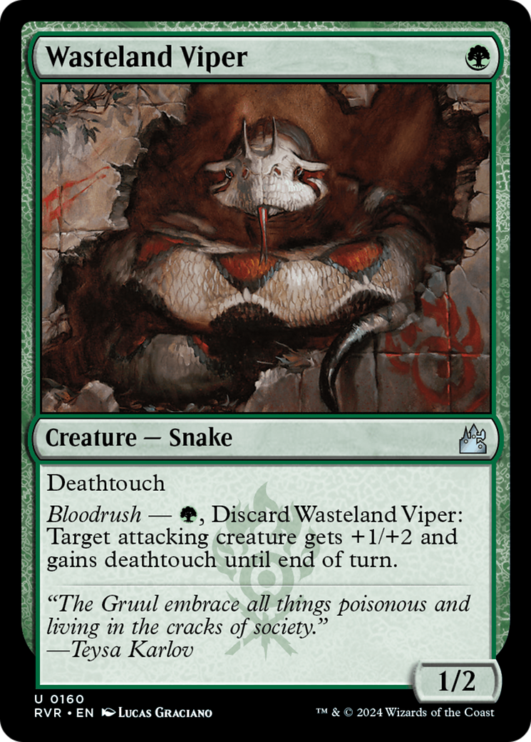 Wasteland Viper [Ravnica Remastered] | Gear Gaming Bentonville