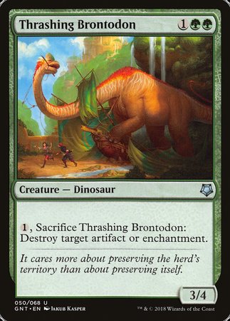 Thrashing Brontodon [Magic Game Night] | Gear Gaming Bentonville