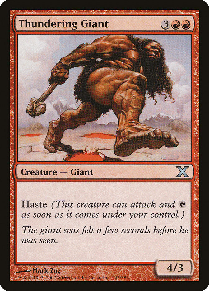 Thundering Giant [Tenth Edition] | Gear Gaming Bentonville