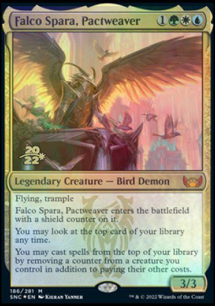 Falco Spara, Pactweaver [Streets of New Capenna Prerelease Promos] | Gear Gaming Bentonville