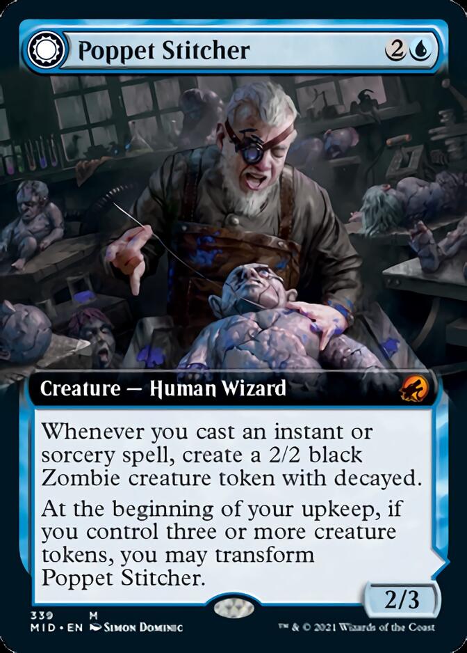 Poppet Stitcher // Poppet Factory (Extended) [Innistrad: Midnight Hunt] | Gear Gaming Bentonville