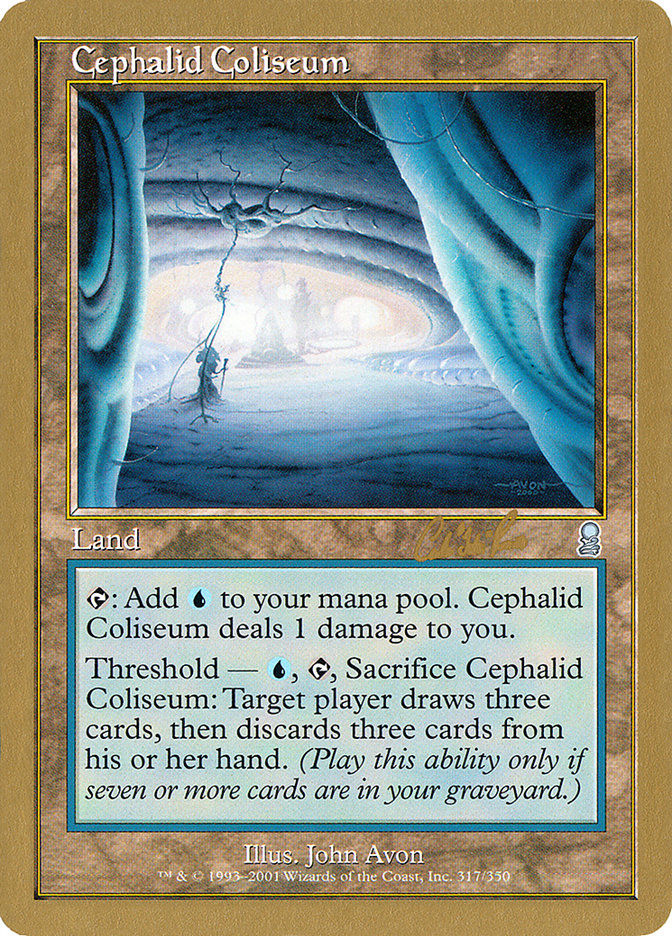 Cephalid Coliseum (Carlos Romao) [World Championship Decks 2002] | Gear Gaming Bentonville