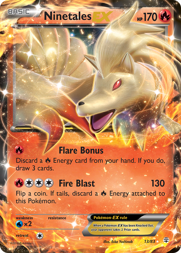 Ninetales EX (13/83) [XY: Generations] | Gear Gaming Bentonville