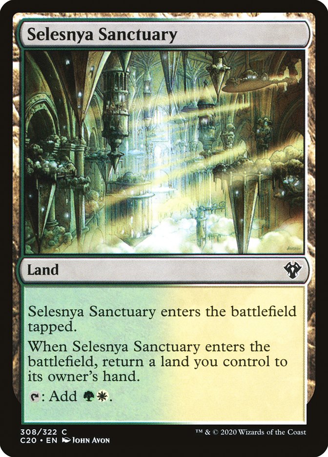 Selesnya Sanctuary [Commander 2020] | Gear Gaming Bentonville