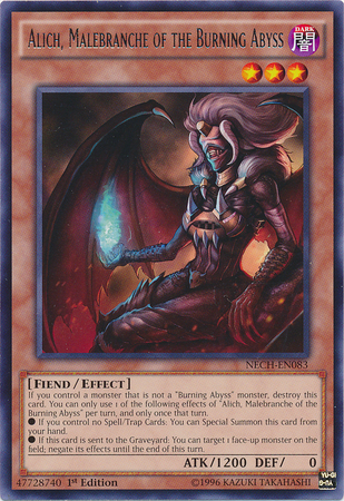 Alich, Malebranche of the Burning Abyss [NECH-EN083] Rare | Gear Gaming Bentonville