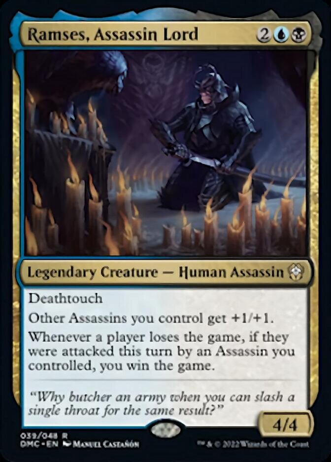 Ramses, Assassin Lord [Dominaria United Commander] | Gear Gaming Bentonville