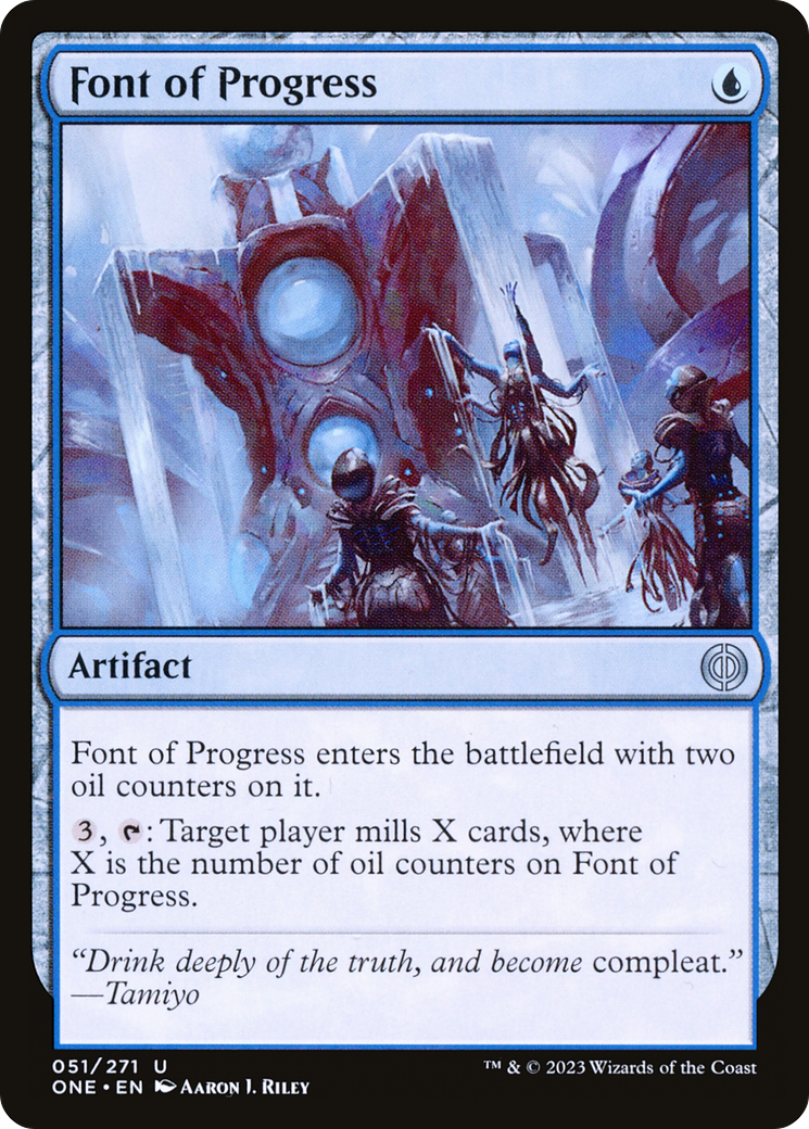 Font of Progress [Phyrexia: All Will Be One] | Gear Gaming Bentonville