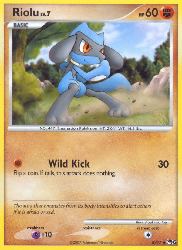 Riolu (8/17) [POP Series 6] | Gear Gaming Bentonville