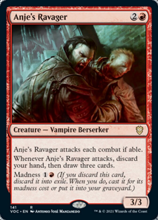 Anje's Ravager [Innistrad: Crimson Vow Commander] | Gear Gaming Bentonville