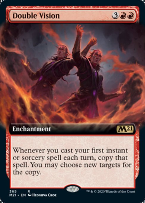 Double Vision (Extended Art) [Core Set 2021] | Gear Gaming Bentonville