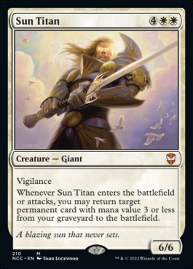 Sun Titan [Streets of New Capenna Commander] | Gear Gaming Bentonville