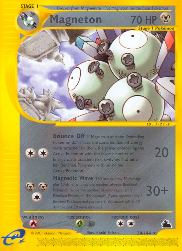 Magneton (20/144) [Skyridge] | Gear Gaming Bentonville