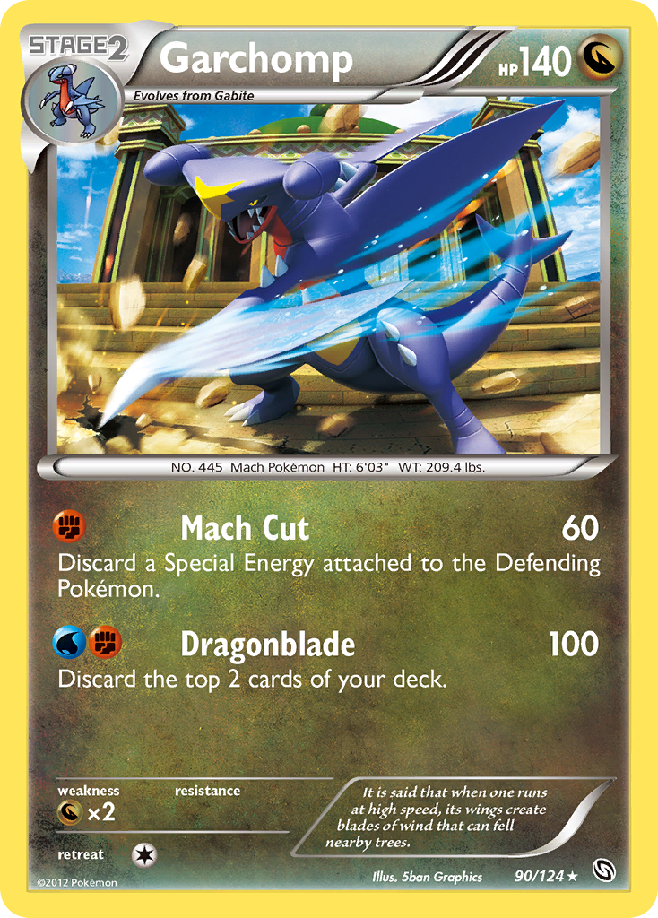 Garchomp (90/124) [Black & White: Dragons Exalted] | Gear Gaming Bentonville