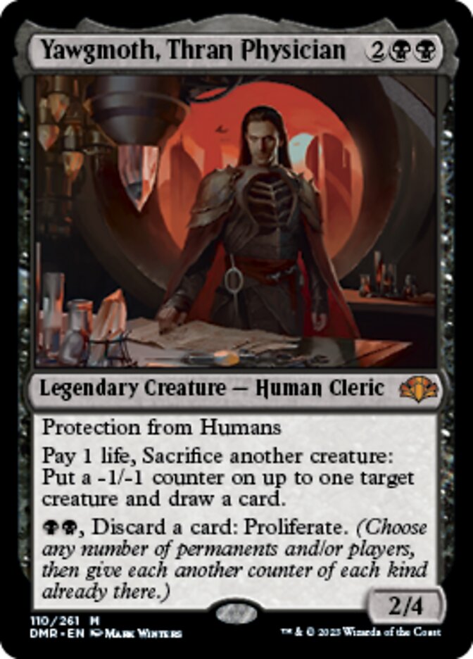 Yawgmoth, Thran Physician [Dominaria Remastered] | Gear Gaming Bentonville