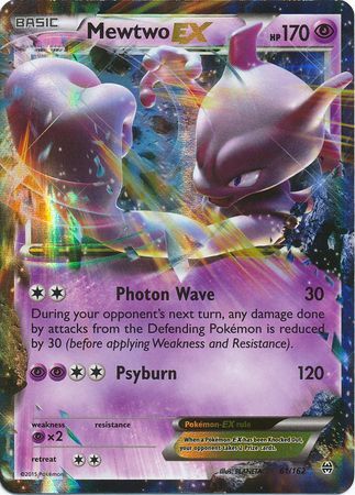 Mewtwo EX (61/162) (Jumbo Card) [XY: BREAKthrough] | Gear Gaming Bentonville