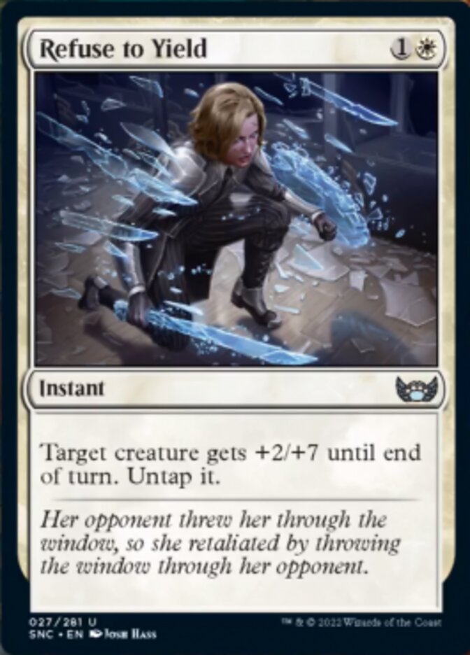 Refuse to Yield [Streets of New Capenna] | Gear Gaming Bentonville