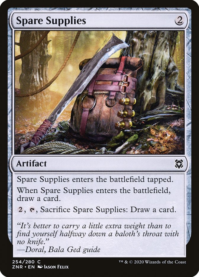 Spare Supplies [Zendikar Rising] | Gear Gaming Bentonville