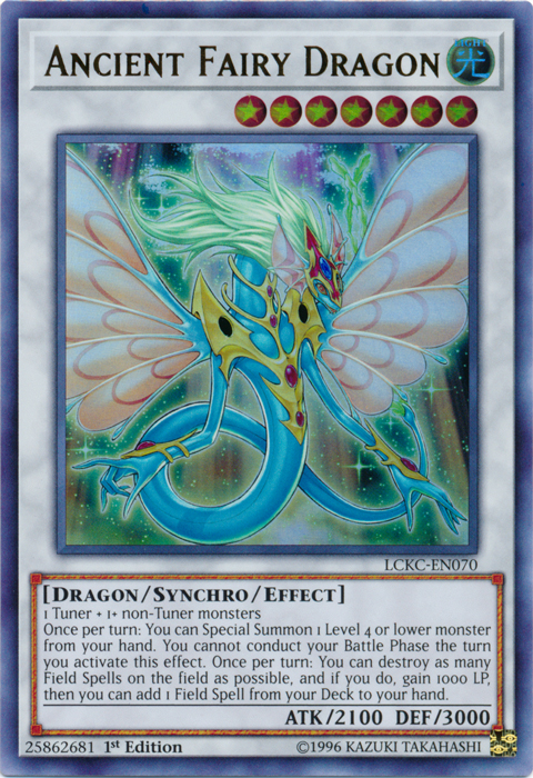 Ancient Fairy Dragon [LCKC-EN070] Ultra Rare | Gear Gaming Bentonville