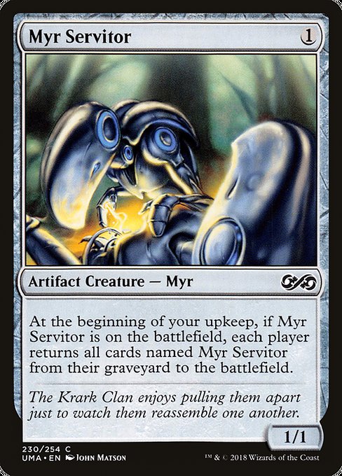 Myr Servitor [Ultimate Masters] | Gear Gaming Bentonville