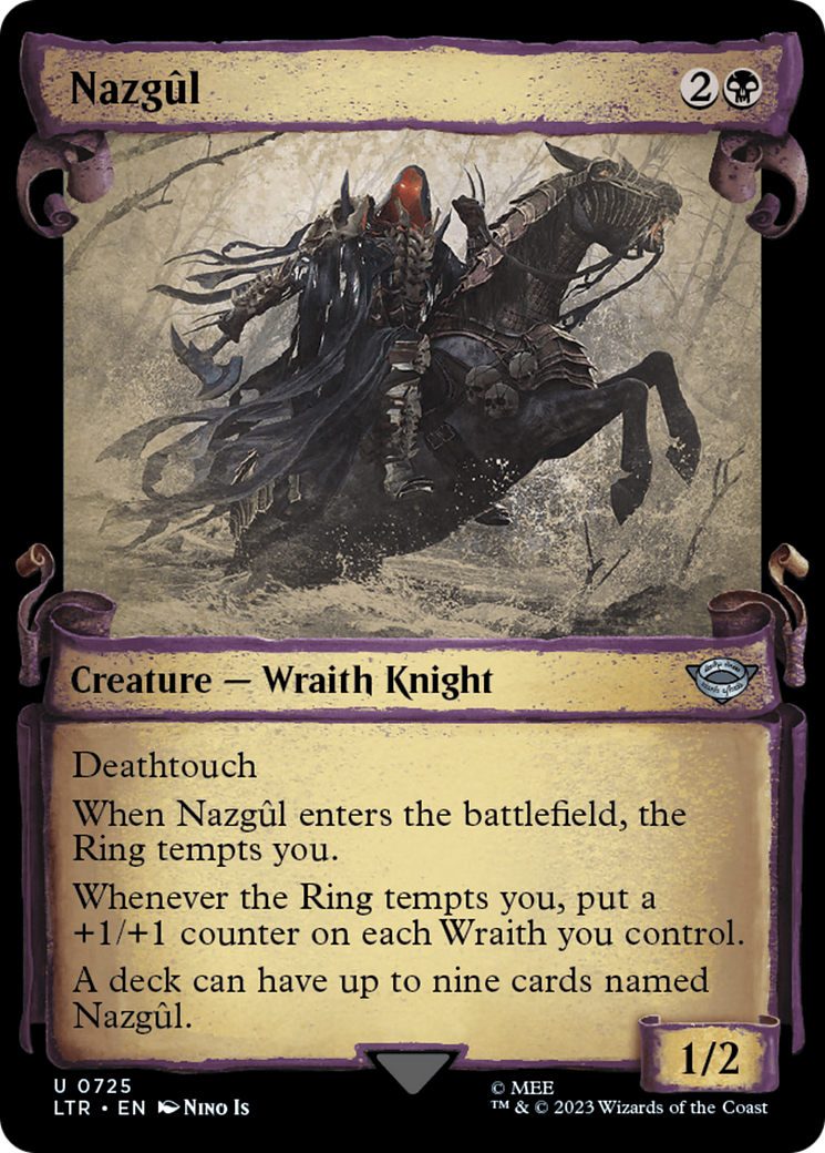 Nazgul (0725) [The Lord of the Rings: Tales of Middle-Earth Showcase Scrolls] | Gear Gaming Bentonville