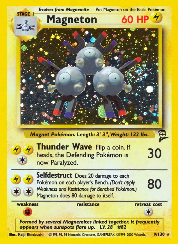 Magneton (9/130) [Base Set 2] | Gear Gaming Bentonville