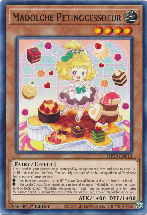 Madolche Petingcessoeur [MP20-EN013] Common | Gear Gaming Bentonville