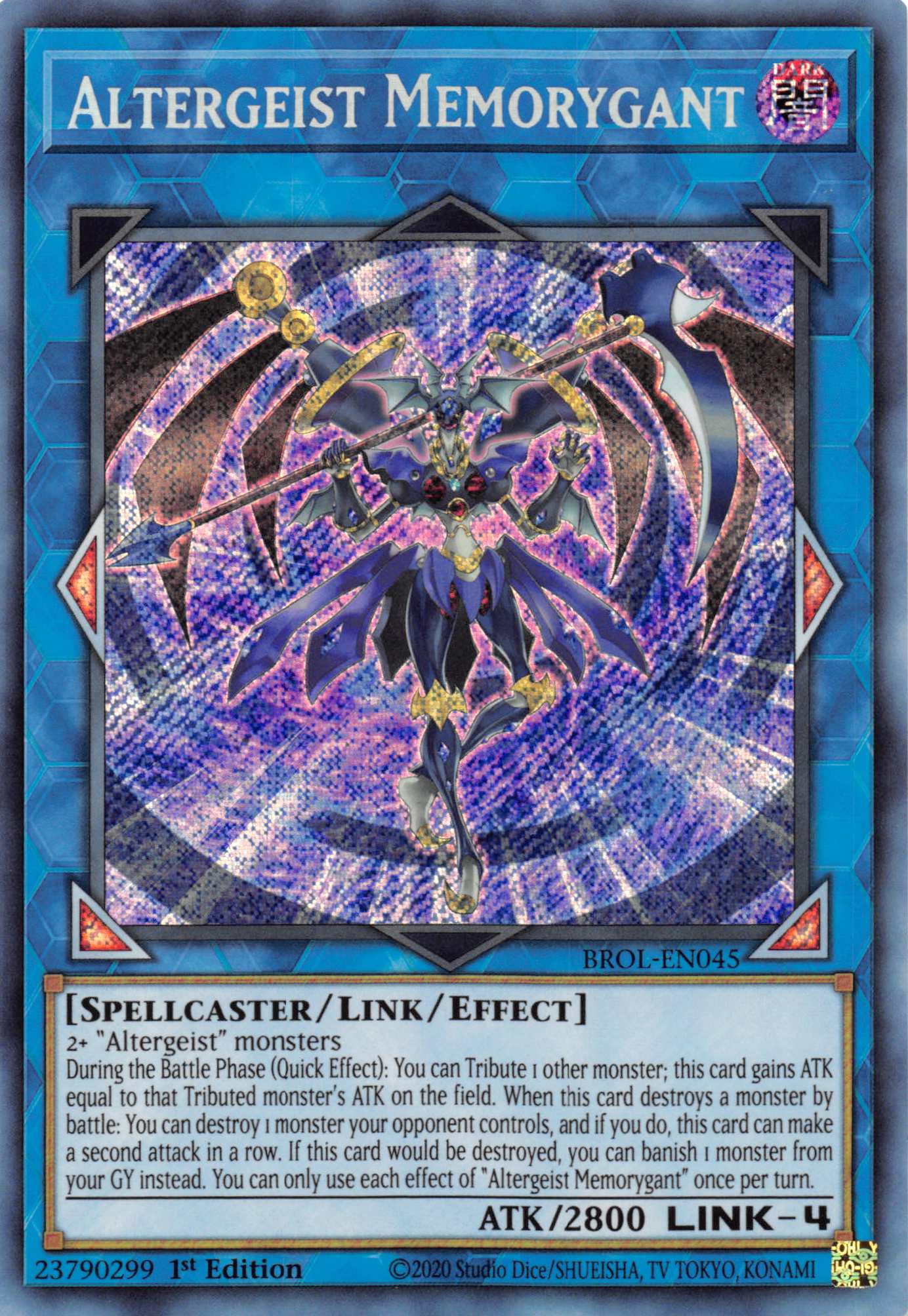 Altergeist Memorygant [BROL-EN045] Secret Rare | Gear Gaming Bentonville