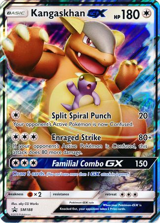 Kangaskhan GX (SM188) (Jumbo Card) [Sun & Moon: Black Star Promos] | Gear Gaming Bentonville