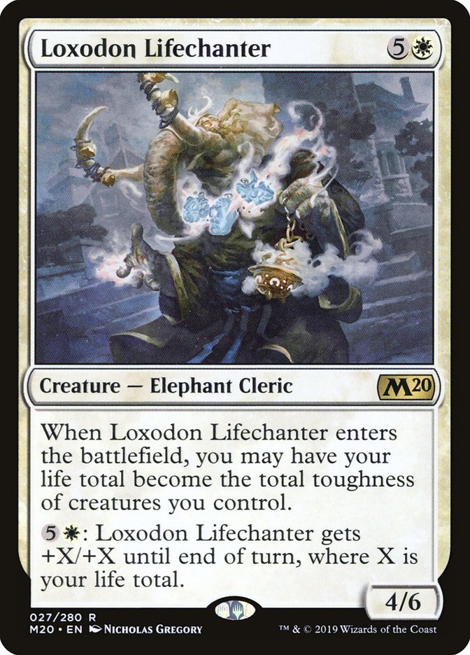 Loxodon Lifechanter [Core Set 2020] | Gear Gaming Bentonville