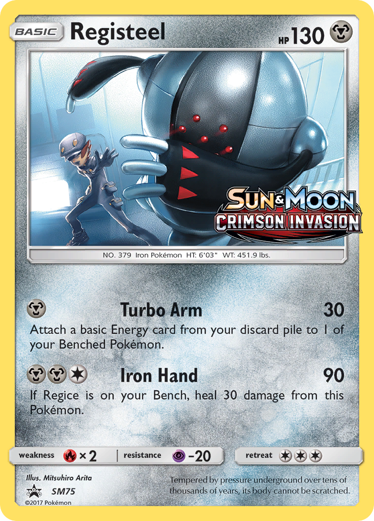 Registeel (SM75) [Sun & Moon: Black Star Promos] | Gear Gaming Bentonville