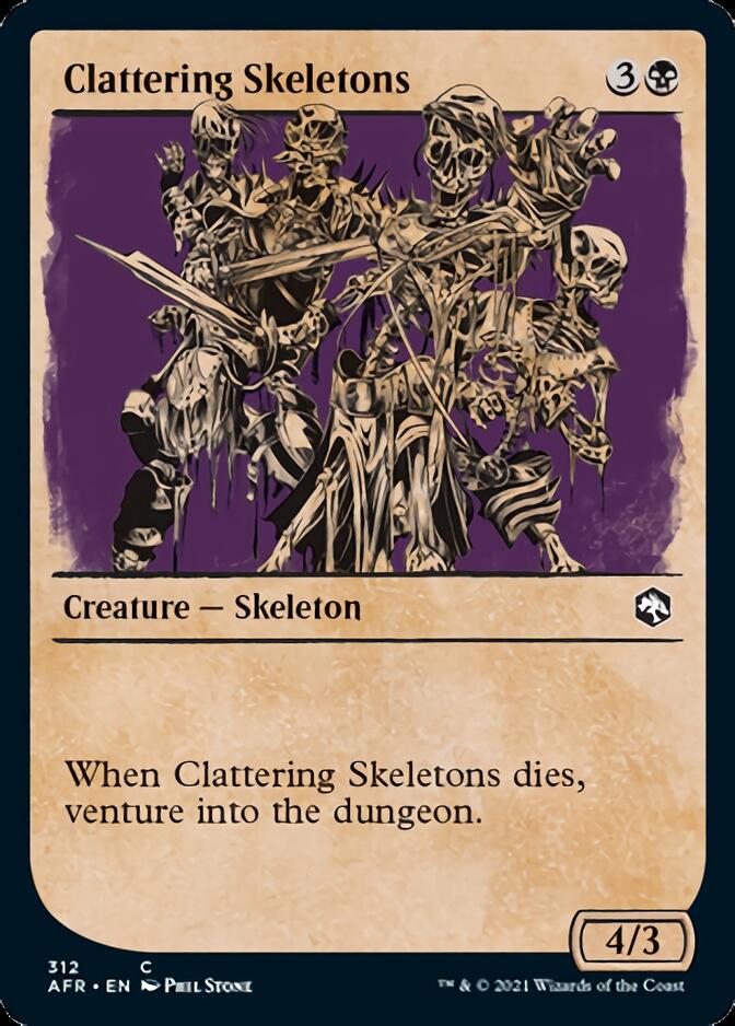 Clattering Skeletons (Showcase) [Dungeons & Dragons: Adventures in the Forgotten Realms] | Gear Gaming Bentonville