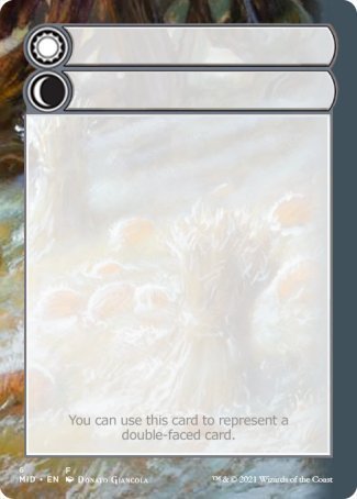 Helper Card (6/9) [Innistrad: Midnight Hunt Tokens] | Gear Gaming Bentonville