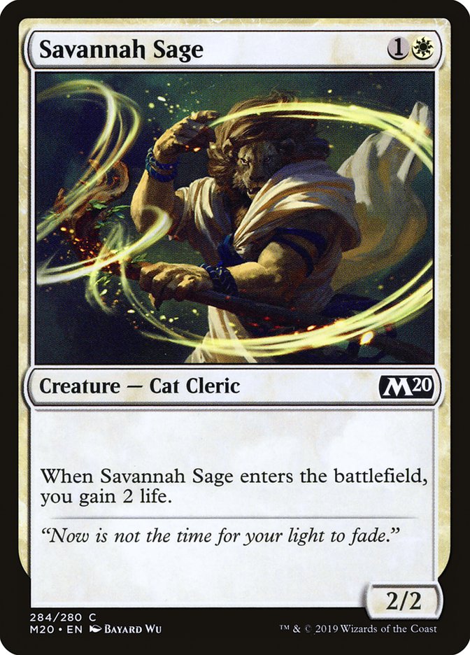 Savannah Sage [Core Set 2020] | Gear Gaming Bentonville