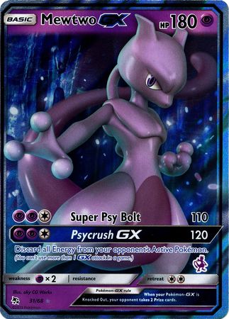 Mewtwo GX (31/68) (Mewtwo Deck) [Battle Academy 2020] | Gear Gaming Bentonville