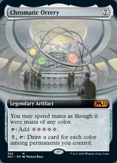 Chromatic Orrery (Extended Art) [Core Set 2021] | Gear Gaming Bentonville