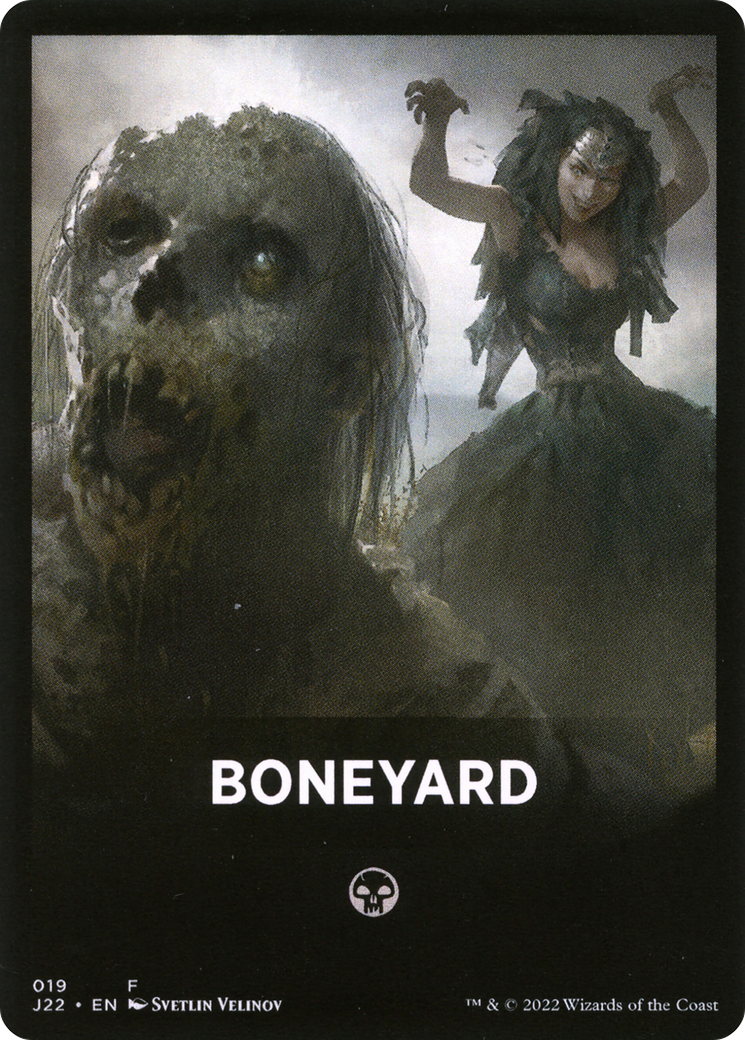 Boneyard Theme Card [Jumpstart 2022 Front Cards] | Gear Gaming Bentonville