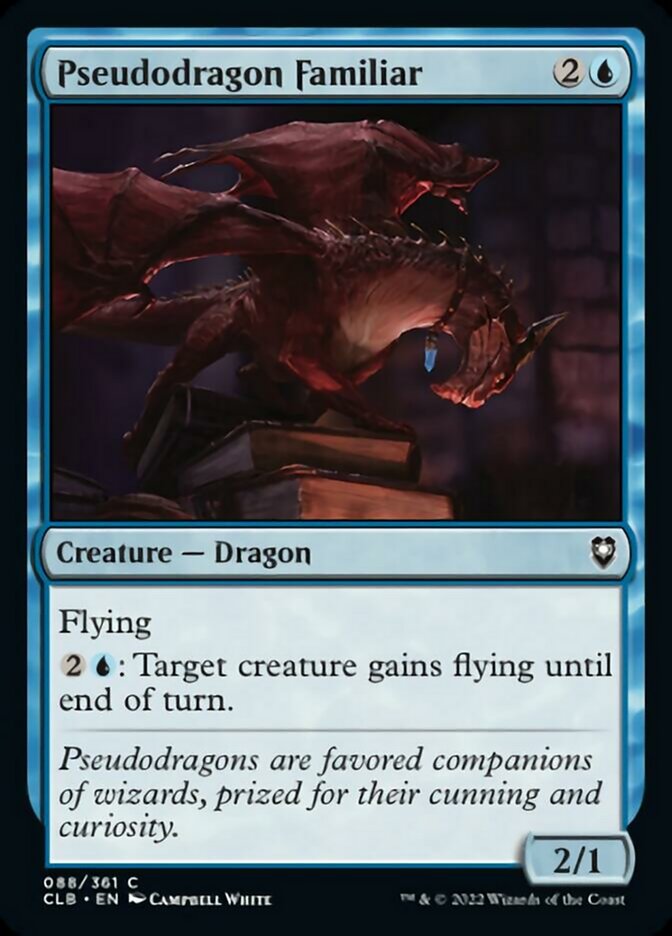 Pseudodragon Familiar [Commander Legends: Battle for Baldur's Gate] | Gear Gaming Bentonville