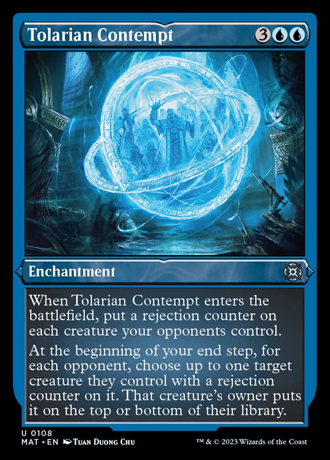 Tolarian Contempt (Foil Etched) [March of the Machine: The Aftermath] | Gear Gaming Bentonville