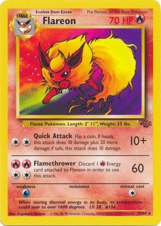 Flareon (19/64) [Jungle Unlimited] | Gear Gaming Bentonville