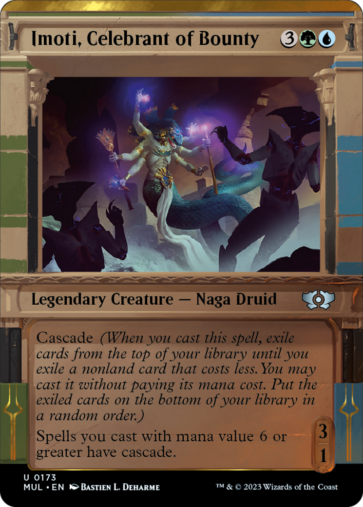 Imoti, Celebrant of Bounty (Halo Foil) [Multiverse Legends] | Gear Gaming Bentonville