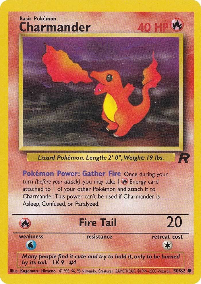 Charmander (50/82) [Team Rocket Unlimited] | Gear Gaming Bentonville