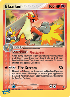 Blaziken (3/109) [EX: Battle Stadium] | Gear Gaming Bentonville