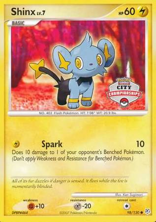 Shinx (98/130) (City Championships Promo) [Nintendo: Black Star Promos] | Gear Gaming Bentonville