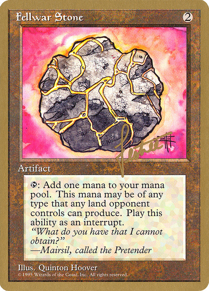 Fellwar Stone (Bertrand Lestree) [Pro Tour Collector Set] | Gear Gaming Bentonville