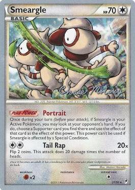 Smeargle (8/90) (Eeltwo - Chase Moloney) [World Championships 2012] | Gear Gaming Bentonville