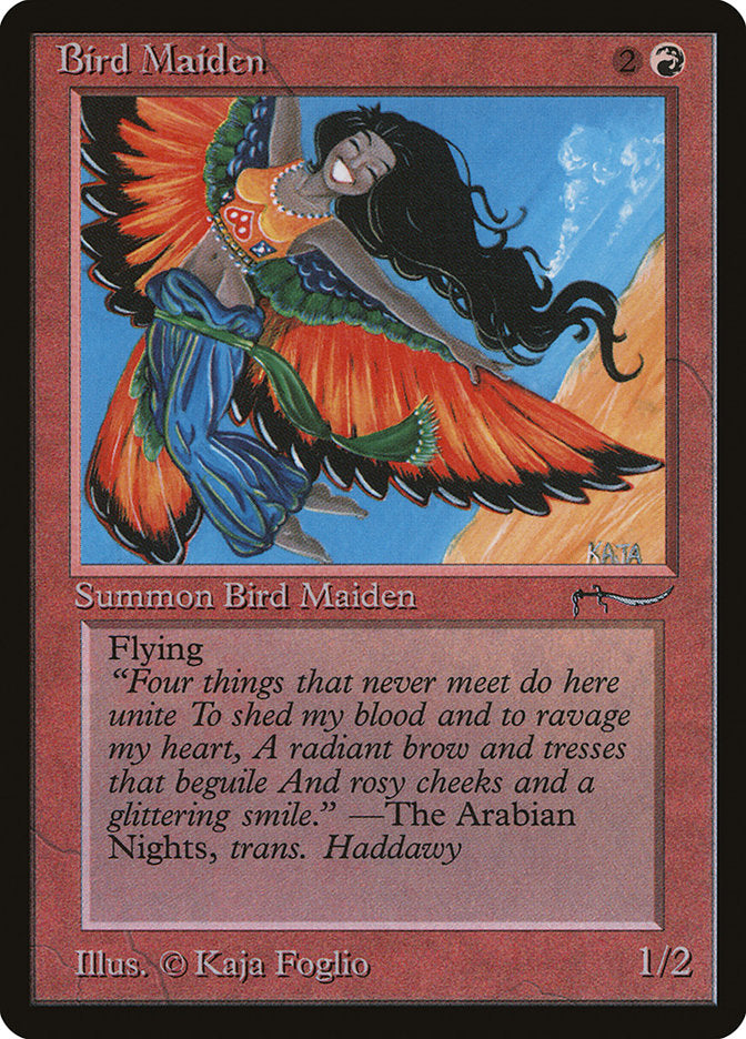 Bird Maiden (Dark Mana Cost) [Arabian Nights] | Gear Gaming Bentonville