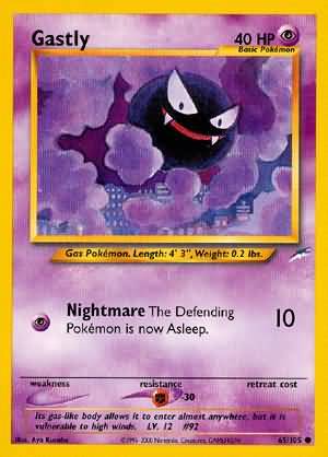 Gastly (65/105) [Neo Destiny Unlimited] | Gear Gaming Bentonville