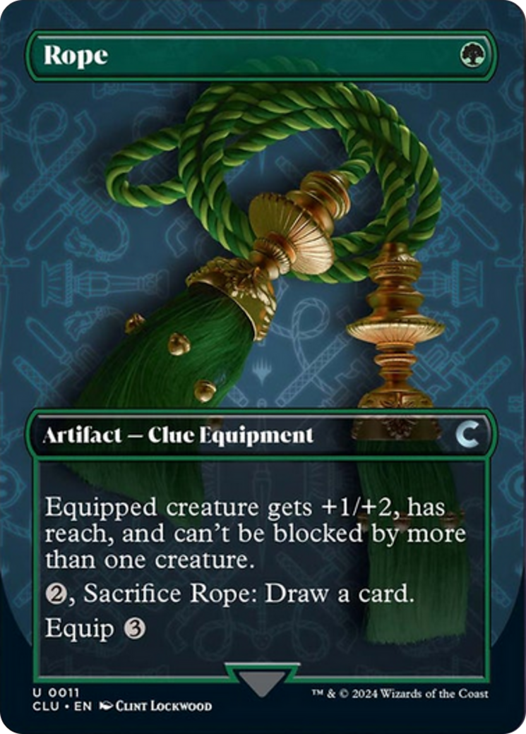 Rope (Borderless) [Ravnica: Clue Edition] | Gear Gaming Bentonville